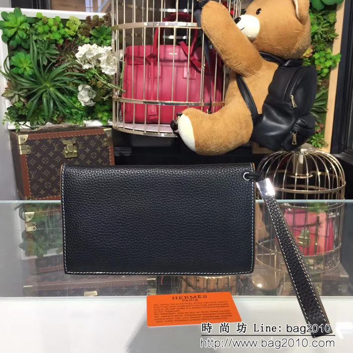 HERMES愛馬仕 經典爆款 高端品質 男士手包 802-1 JD1028
